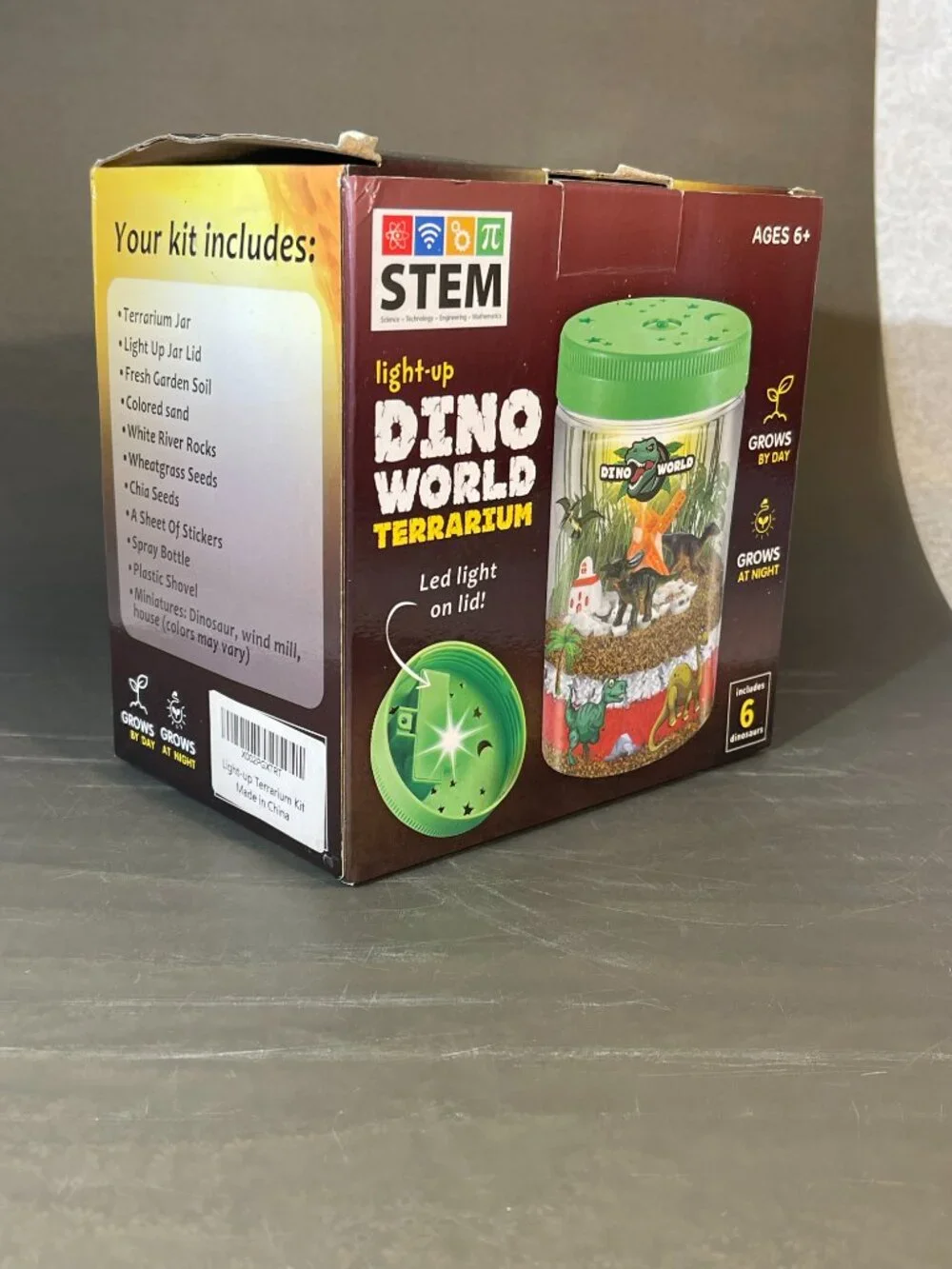 Light Up Dino World Terrarium NOTE (2102)